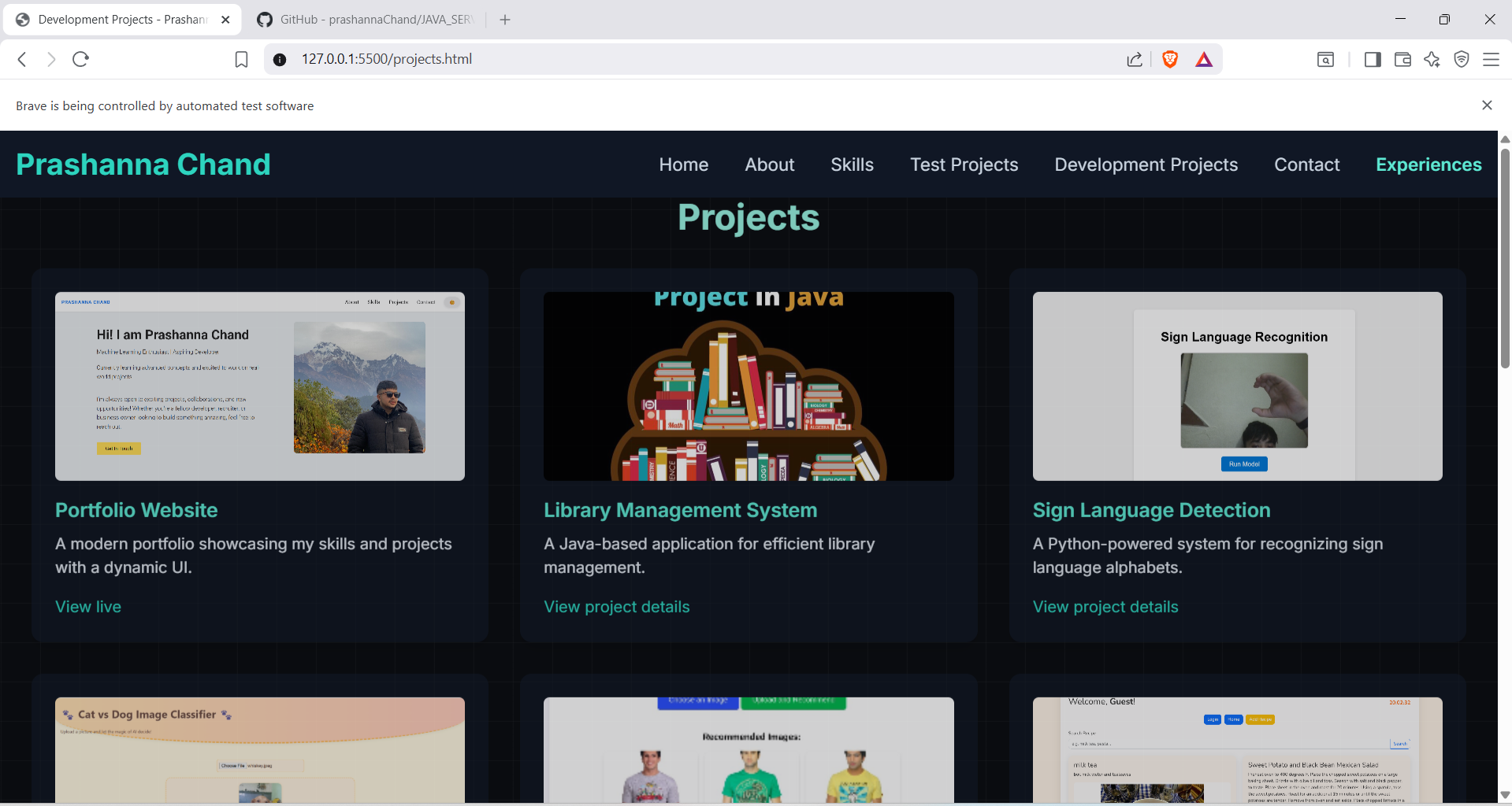 Portfolio Website